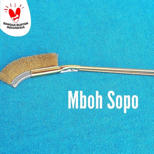 Foto Produk Alat Bonsai - Sikat Kawat Kuningan dari Mboh Sopo