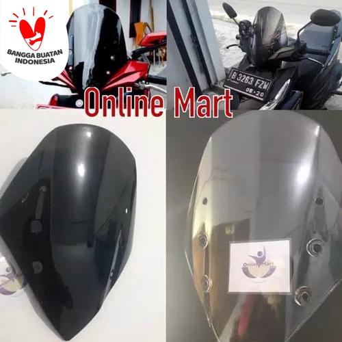 Foto Produk Visor Windshield CS 1 cb 150 r verza new megapro beat vario dll univer dari Online Mar