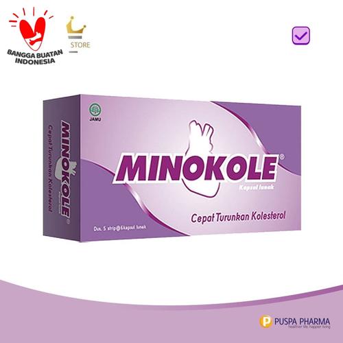 Foto Produk Minokole - Membantu mengurangi lemak darah ( Kolesterol ) dari Puspa Pharma Store