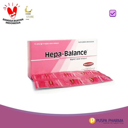 Foto Produk Hepa-Balance - Membantu memelihara kesehatan fungsi hati dari Puspa Pharma Store