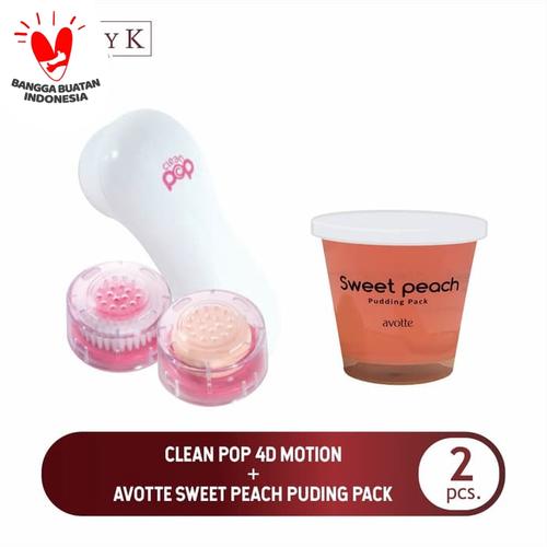 Foto Produk BeautyK Bundle Clean Pop 4D Motion Brush Cleansing Foam & Avotte Sweet dari BeautyK Indonesia