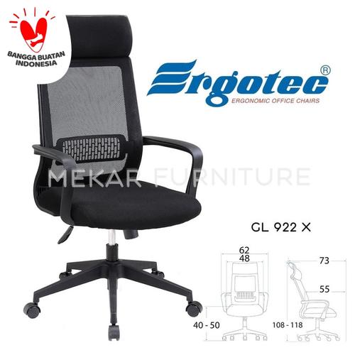 Foto Produk Kursi Kantor Ergotec - 922 dari Mekar Furniture