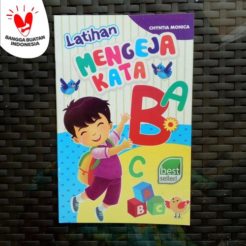 Foto Produk Buku Anak TK PAUD - Latihan Mengeja Kata, belajar membaca dari ALIDA