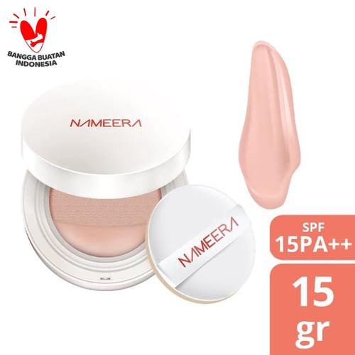 Foto Produk NAMEERA NATURALLY LUMINOUS BB CUSHION SPF 15 NUDE 15 GR dari Nameera Official Store