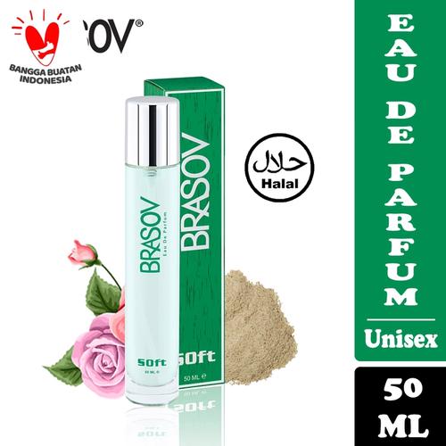 Foto Produk BRASOV Parfum Unisex 50 ML Eau De Parfum Halal EDP Soft / Mystery Ori - Soft Hijau dari Brasov Official