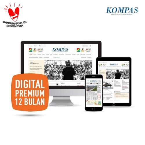 Gambar Kompas Digital Premium 12 Bulan dari Harian Kompas Jakarta Selatan Tokopedia