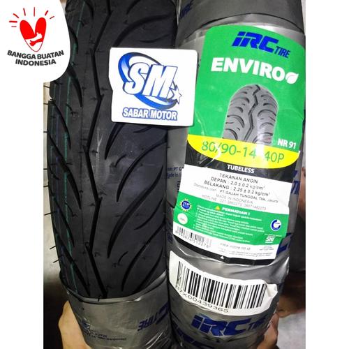 Jual Ban Irc 80 90 14 Enviro Nr91 Tubeless Kota Bekasi Sabar Motor Tokopedia