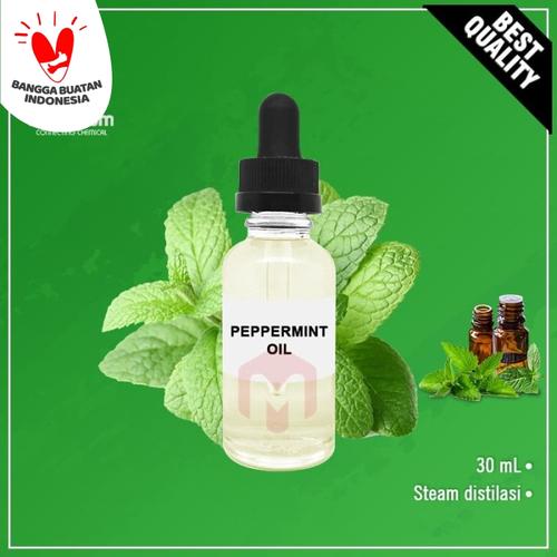 Foto Produk 100% Pure Peppermint Essential Oil / Minyak Mint 30ml dari Maximum Chemical