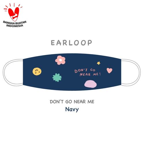 Foto Produk Moon Pancake Reusable Cotton Mask - Near Me Navy dari Moon Pancake