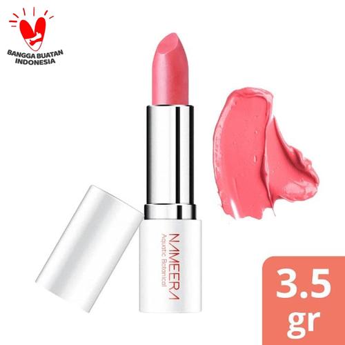 Foto Produk NAMEERA PURE GLOW MOISTURISING LIPSTICK BLUSHING ROSE 3.5GR dari Nameera Official Store