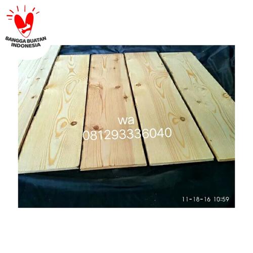 Foto Produk PAPAN KAYU JATI BELANDA 120X14X2 SUDAH DI SERUT DAN SUDAH DI AMPLAS dari Furnituremeubelonline