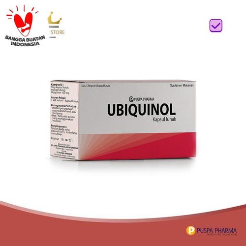 Foto Produk Ubiquinol - Membantu memelihara kesehatan dari Puspa Pharma Store