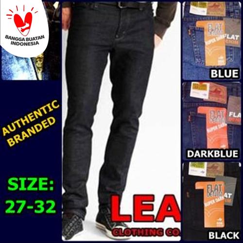 Foto Produk Celana Jeans Standard Pria Merk LEA All Varian Ukuran 28 - 38 dari Grosir Pusat Surabaya