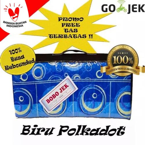 Foto Produk PROMO KASUR LIPAT BUSA ANTI KEMPES REBOUNDED / REBONDED 80cm Bonus Tas dari littleflos