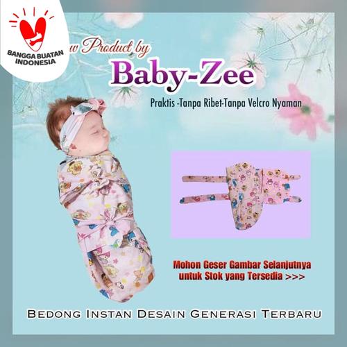 Foto Produk Promo Grosir Produsen Bedong Instan Lembut Tebal Hangat - Pink Baby dari gerai.cantik