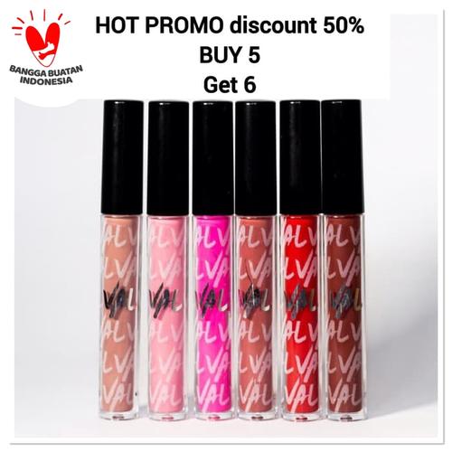 Foto Produk All shades VAL Matte Lip Cream Vol1 dari VAL by Valerie Thomas