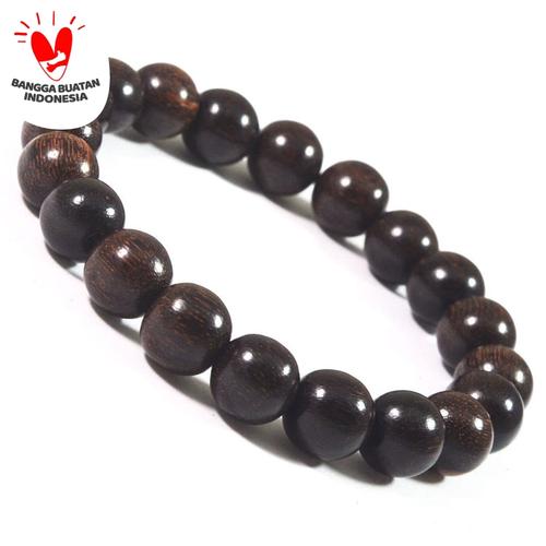 Foto Produk Gelang Galih Asem 10mm Cokelat tua Natural dari Indah Craft