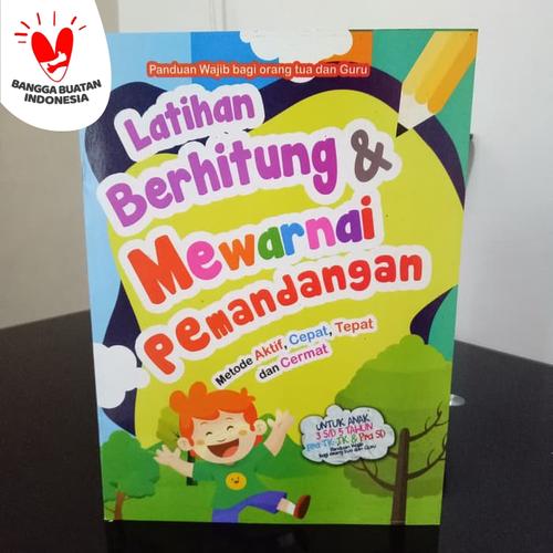 Foto Produk Buku Mewarnai Pemandangan dan Latihan Berhitung dari ALIDA