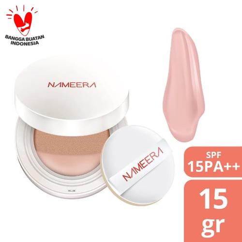 Foto Produk NAMEERA NATURALLY LUMINOUS BB CUSHION SPF 15 LIGHT BEIGE 15GR dari Nameera Official Store