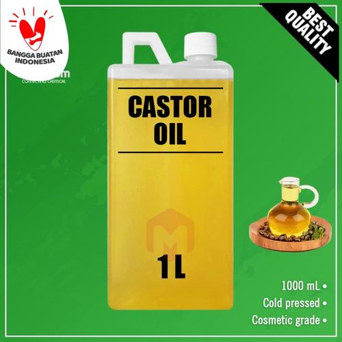 Foto Produk Pure Castor Oil 1 Liter // Minyak Jarak Murni 1 Ltr dari Maximum Chemical