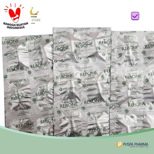 Foto Produk Rebone (Strip) - Memelihara kesehatan persendian dari Puspa Pharma Store
