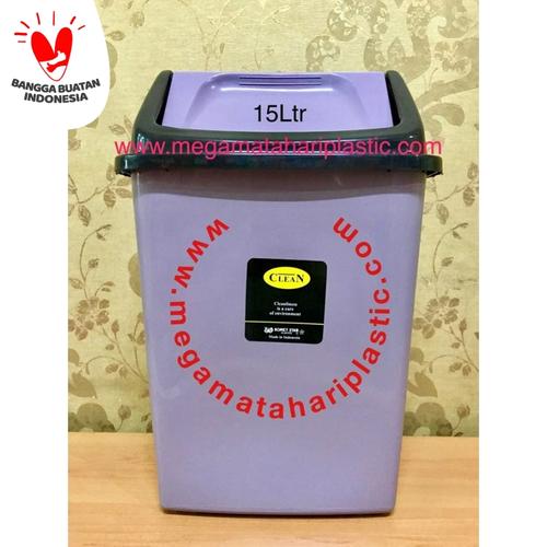 Foto Produk Tempat Sampah 15 Ltr (Tutup Goyang) dari Matahari Plastic