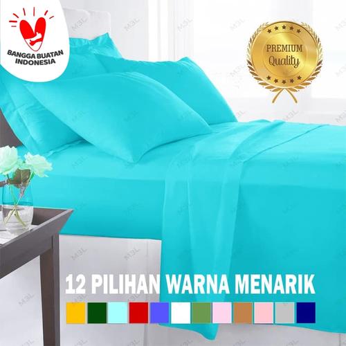 Foto Produk Sprei Polos Uk Single Bahan Katun Microtex - VITO SIGNATURE - 100x200 dari M3L