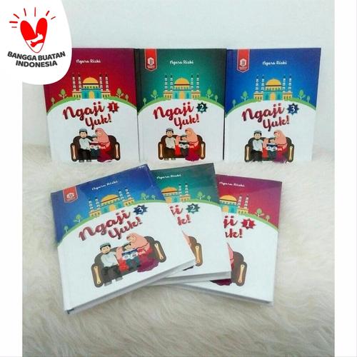 Foto Produk PAKET IQRA BALITA JILID 1 2 3 (Tiga Buku) Buku Mengenal Huruf Hijaiyah dari Kinantikomik