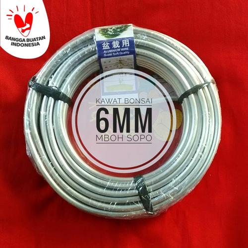 Foto Produk Kawat Bonsai 1 Rol - Ukuran 6 mm dari Mboh Sopo