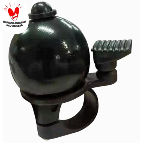 Foto Produk BEL SEPEDA POLYGON | MODEL DOME JET BLACK ALLOY | SUPER NYARING dari Sehat Itu Rejeki