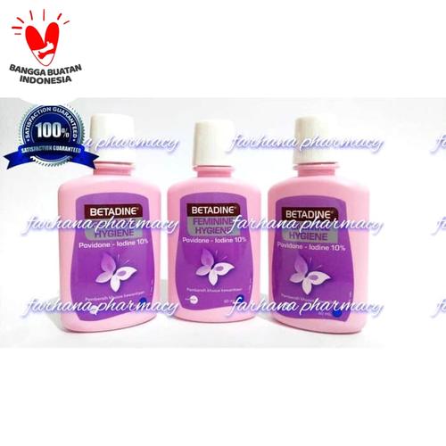 Foto Produk Promo Asli Betadine Feminine Hygiene 60 ml / Pembersih Kewanitaan dari Farhana Pharmacy
