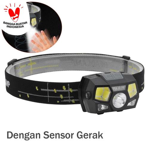 Foto Produk Senter kepala / Headlamp / Senter LED 10000 Lumens dengan sensor gerak dari Rumah Susun