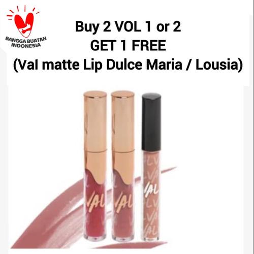 Foto Produk VAL Matte Lip cream ( Buy 2 Get 1 Vol 1) dari VAL by Valerie Thomas