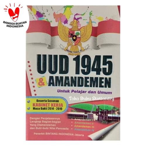 Foto Produk Buku UUD 1945 & Amandemen Lengkap/ Buku Undang-Undang 45 dari Toko Buku dan Stationery