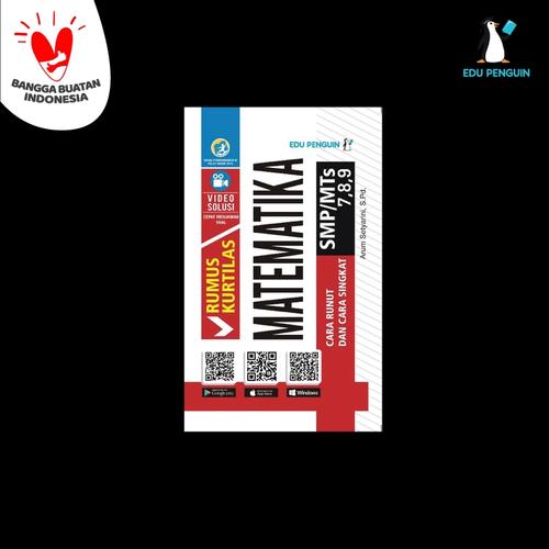 Foto Produk Buku RUMUS KURTILAS MATEMATIKA SMP/MTs Kelas 7, 8, 9 dari Edu Penguin Kompas Ilmu