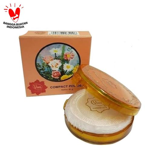 Foto Produk Viva Compact Powder 19gr (Bedak Padat Classic Standar) - Kuning Langsat dari Raja Jaya Perkasa