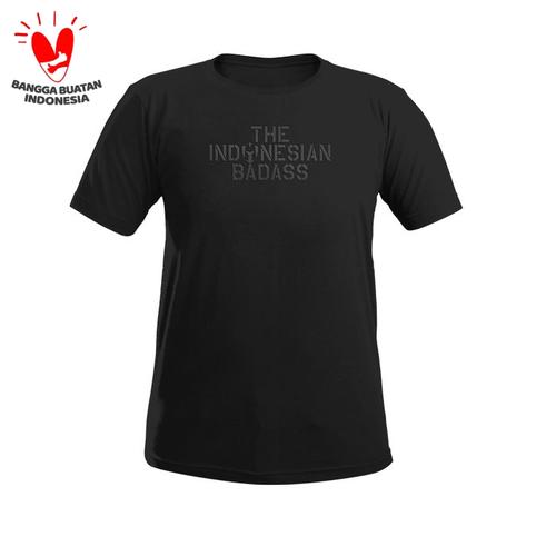 Foto Produk T shirt MOLAY THE INDONESIA BADASS HD - Hitam, M dari Molay