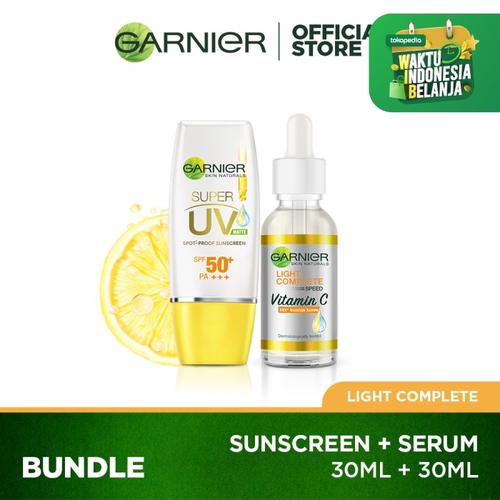 Foto Produk Garnier Super UV Light Complete Matte Finish + Light Complete Serum dari Garnier Official