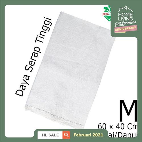 Foto Produk Kain Lap Katun Kain Pel Lantai Kain Dapur Dust Cloth M 980314 Cleanmat dari Tchome Official Store