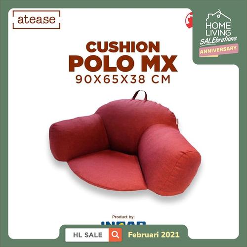 Foto Produk Atease POLO MX - Floor Chair Sofa - by Inoac Living - Merah dari INOAC Official