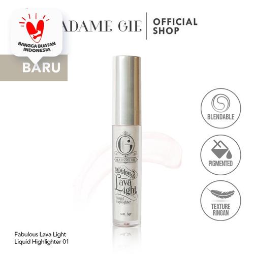 Foto Produk Madame Gie Fabulous Lava Light Liquid Highlighter - MakeUp Highlighter - Lava Light 02 dari Madame Gie Official