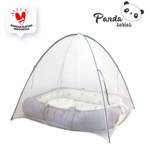 Foto Produk Omiland Kasur Serut Bayi + Kelambu Panda Series OYK1141 dari Dialogue Group