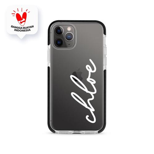 Foto Produk Chlo (White) - X-Tech Bumper Case - BLACK dari The Case Bible
