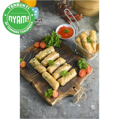 Foto Produk Dimsum Lumpia 49 isi 25 pcs Pabrik Dimsum dari CV.49 Nusantara Bahari