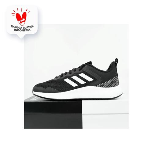 Foto Produk Sepatu Running/Lari Adidas Fluidstreet Core Black FW1703 Original BNIB - 42 dari KING OF DRIBBLE