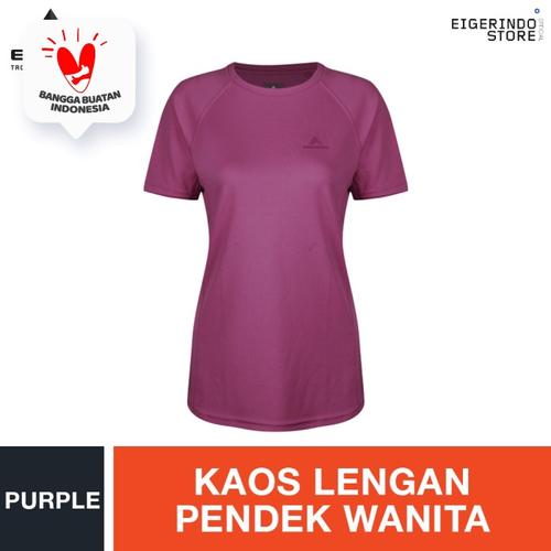 Foto Produk Eiger WS Apricity T-shirt - Purple - S dari Eigerindo Store