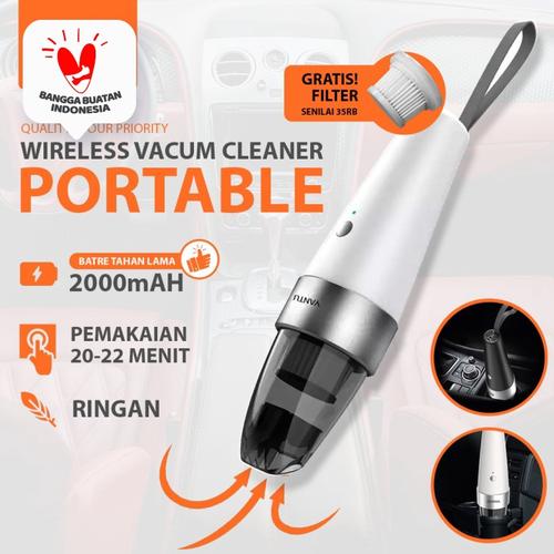 Foto Produk Violin Vacuum Cleaner Car Portable Wireless 4.500pa - VE-VC05 White dari ViolinOfficial