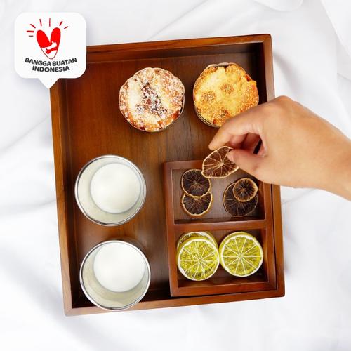 Foto Produk Lotu |tempat penyimpanan kopi teh saji tray serving hotel kamar custom dari Mendekor