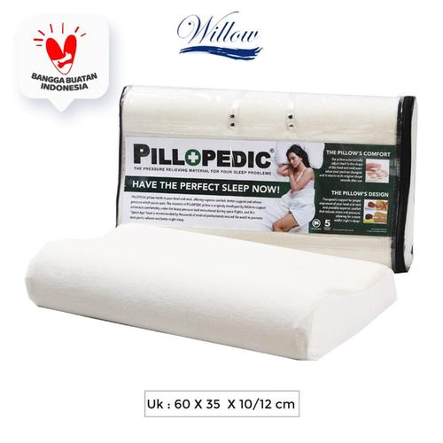 Foto Produk Bantal Memory Foam Ergonomic / Willow Pillopedic Ergonomic Standard dari Willow Pillow