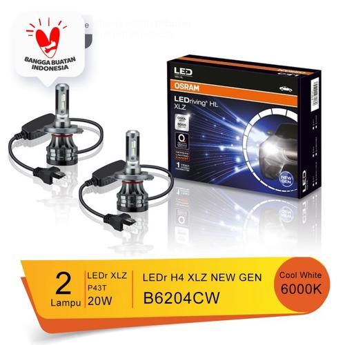 Foto Produk Lampu Utama LED Mobil OSRAM H4 XLZ NEW GEN - B6204CW dari Osram Automotive